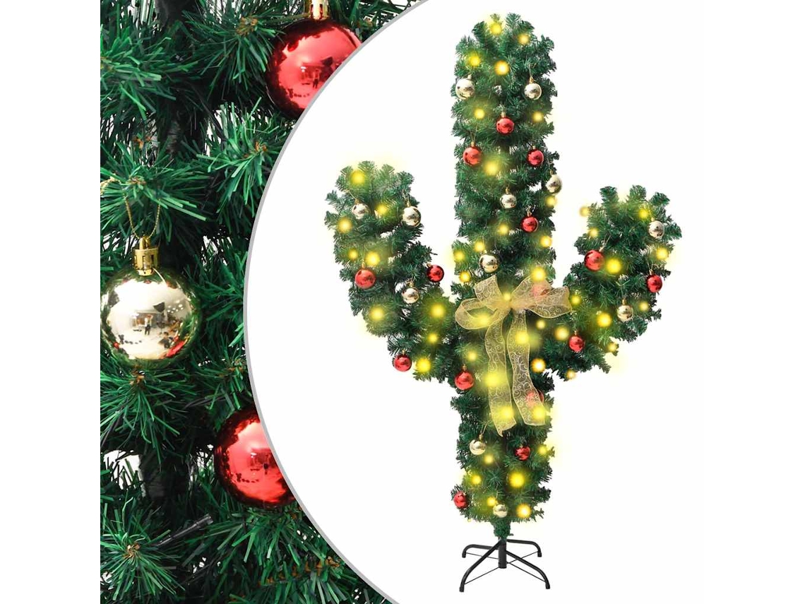 Christmas Cactus, Christmas Cactuses Vidaxl Verde Pvc (210 Cm)