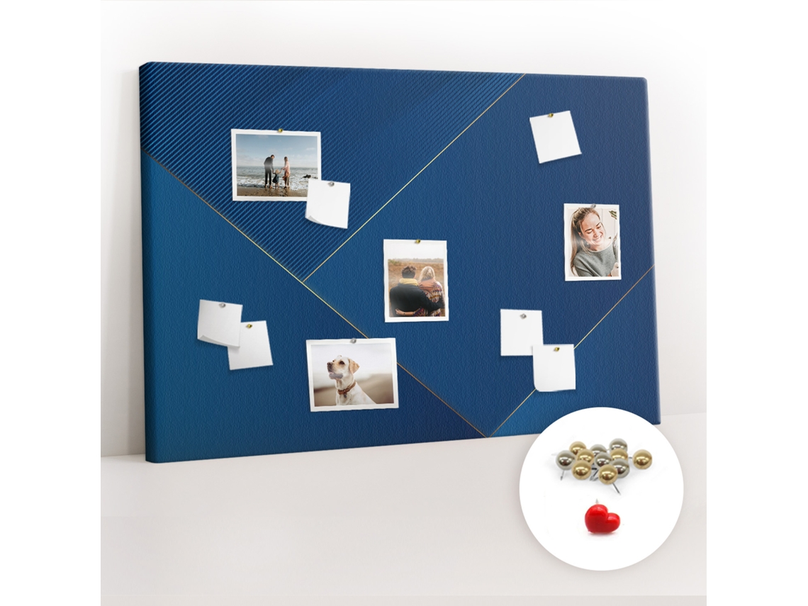 Painel De Cortiça Para Parede Abstração Decorativa Para O Corredor Espelharte (120x80 Cm)