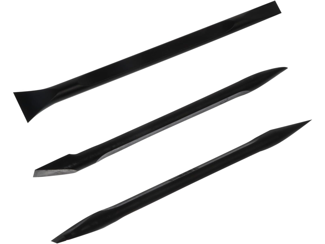 Conjunto De 3 Alavancas Antiestáticas Plástico Com Ponta Dupla Para Desmontar Celulares,