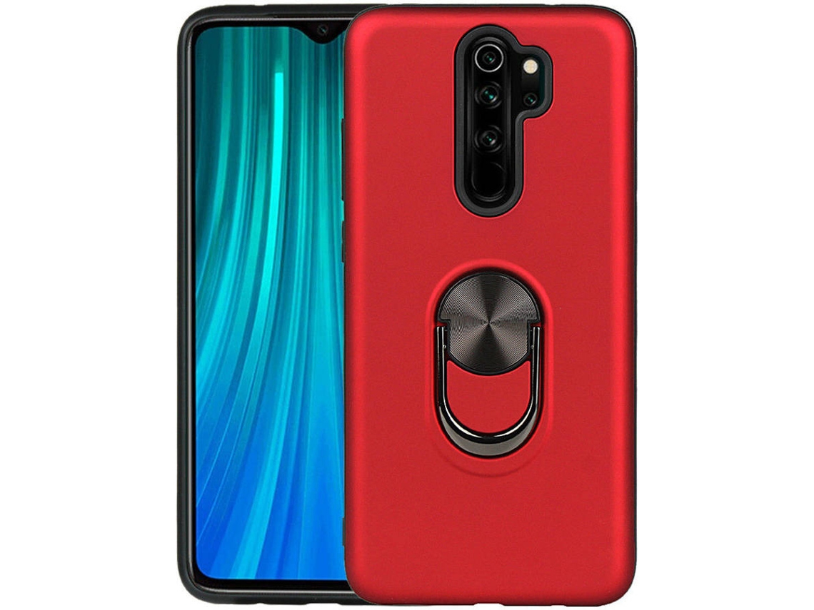 Capa Xiaomi Redmi Note 8 Pro Suporte Vermelho