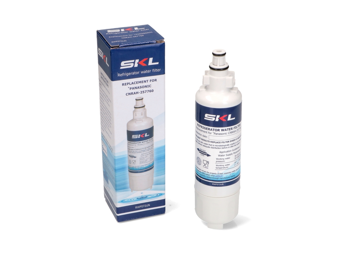 Filtro de Água para Geladeira Panasonic Cnrah 257760 Frigorífico Rwf072un