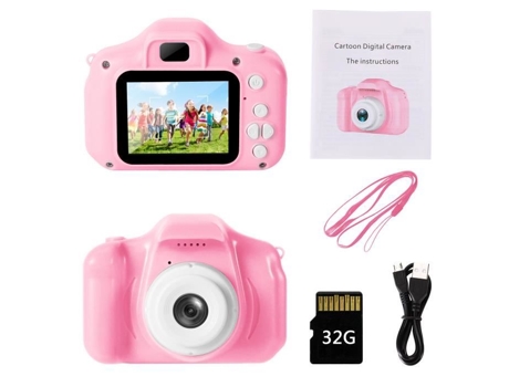 Câmera Infantil Modo Foto, Modo Vídeo, Modo Sessão De Fotos, Filtro Preto E Branco A138 Pimpimsky