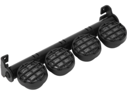 Barra De Luz Teto Para Carro Rc, Lâmpada Led, Durável, Leve E Compacta Para Carros Rc Crawler 1 10rgt Preta Fz0032