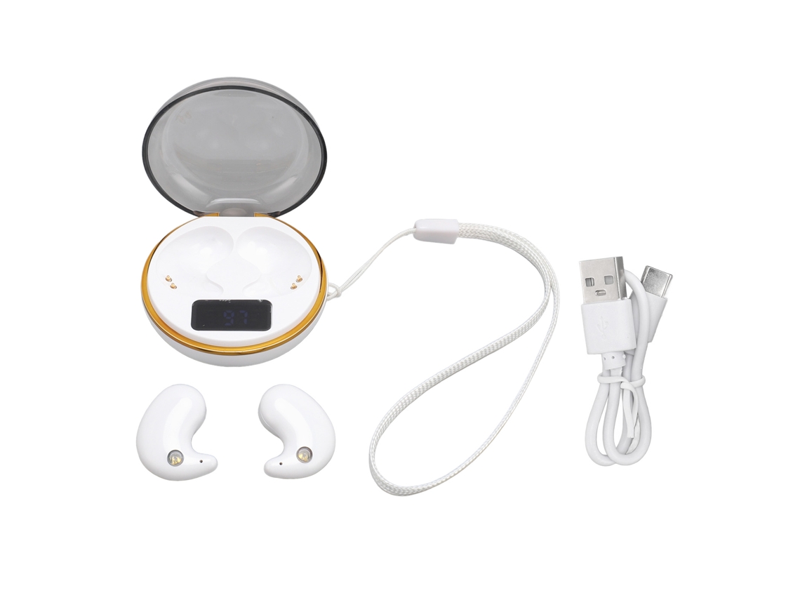 Fones de Ouvido Sleep LAXISCREED Bluetooth V5.3 Clip on