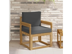 Vidaxl 2 Peça Conjunto De Sofás Para Exterior Poliéster
