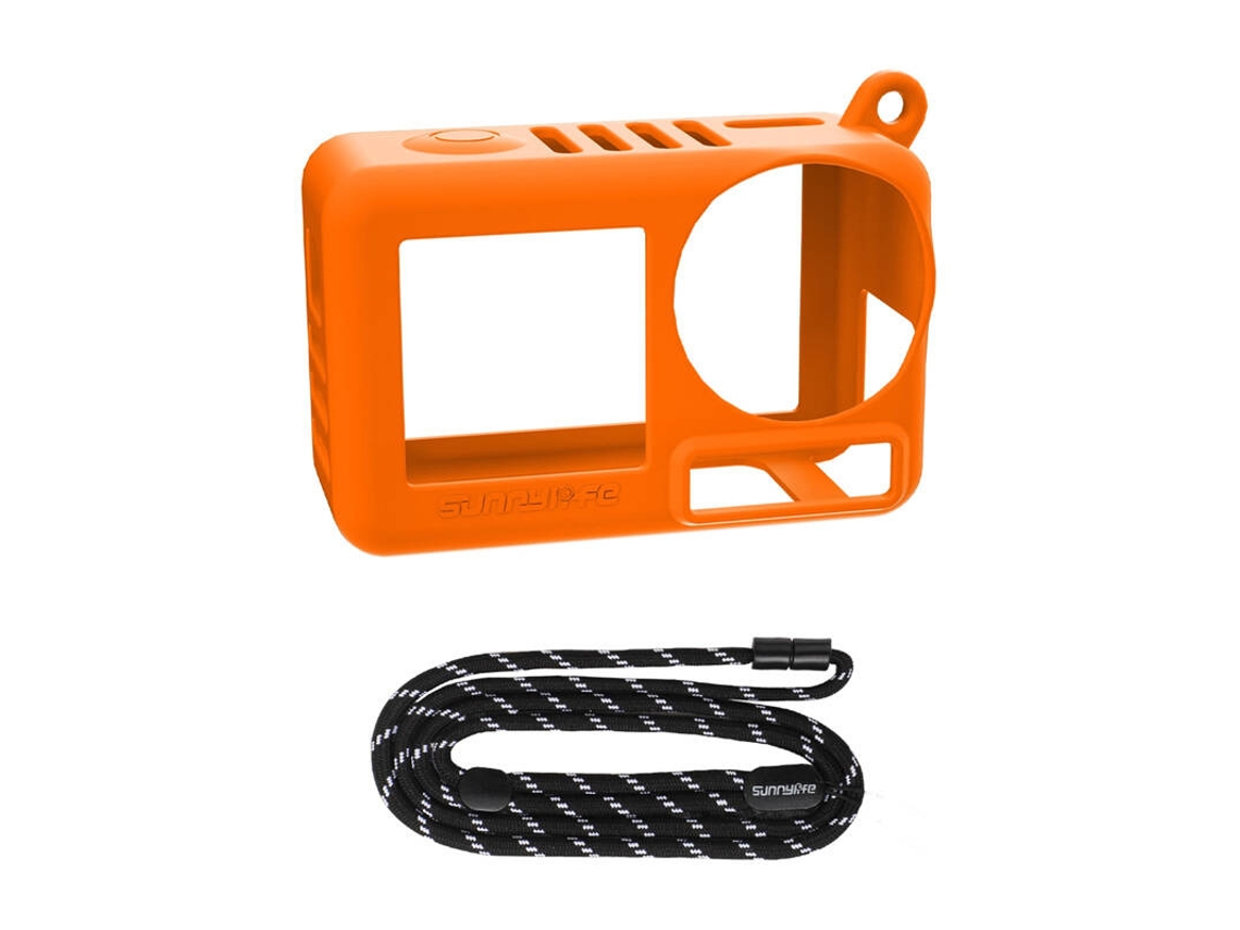 Capa Sunnylife Com Correia De Silicone Para Proteção Compacta Do Osmo Action 5 Pro