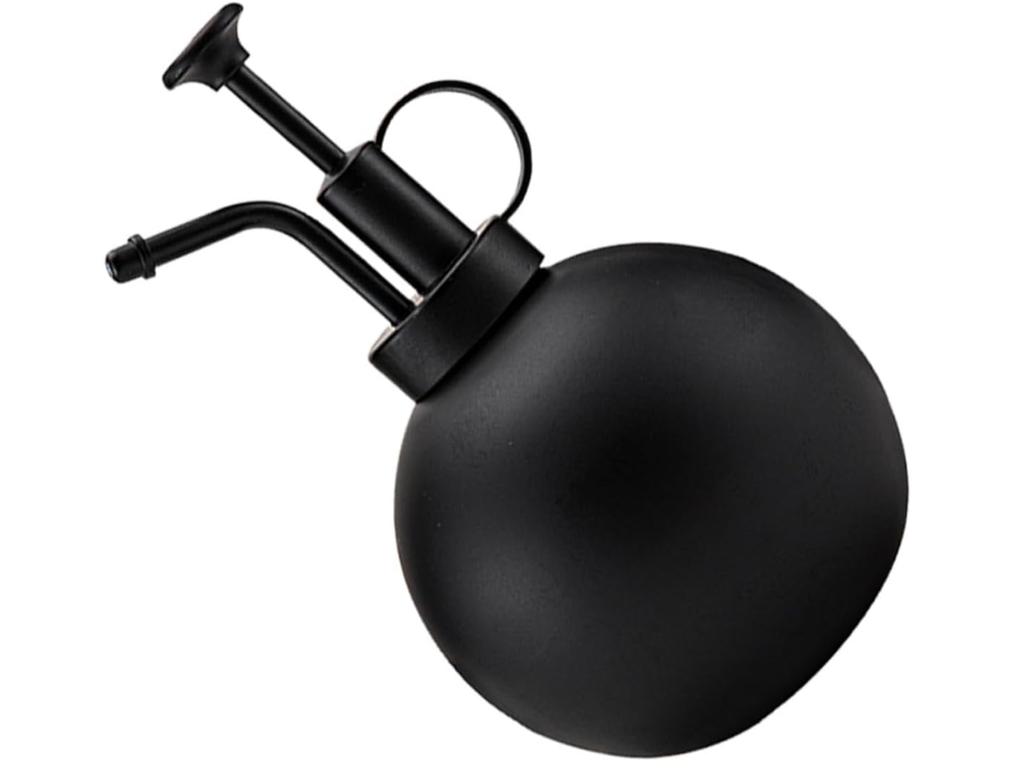 Regador De Aço Inoxidável Preto, Pulverizador De Jardim, Acessório Para Pulverização De Água Para Pl