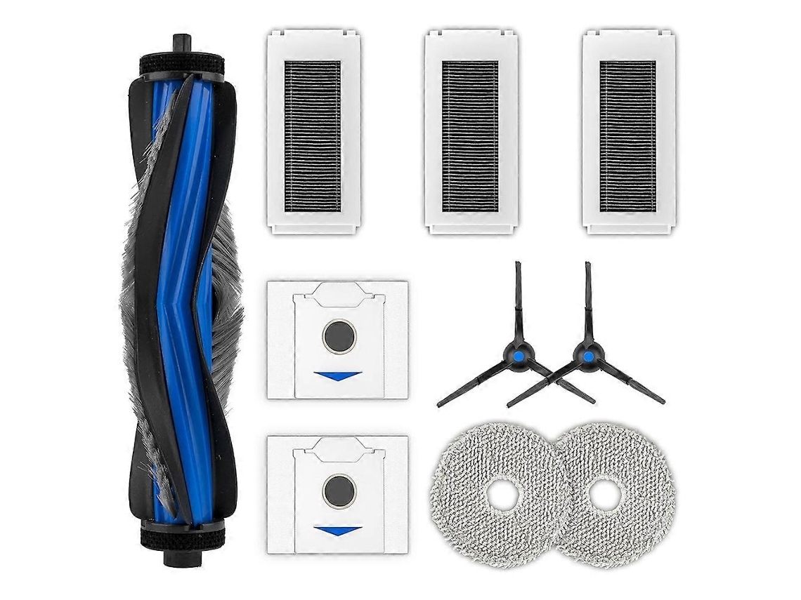Kit Com 10 Peças De Reposição Compatíveis Com O Aspirador Robô Ecovacs Deebot N30 Omni/ N30 Pro Omni (pacote Com 10).