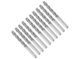 10pcs Fresa De Hélice Cnc De Carbeto 4 Canais 3.175x22mm Para Madeira Fresa De Fim Cutter Router Bit