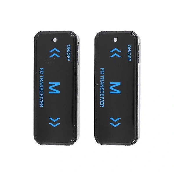Conjunto de 2 Walkie-talkies Portáteis para Adultos, Rádio Duas Vias, Brinquedo Mini, Walkie-talkie de Restaurante, 0,5w Uhf 400-480m-aquaforge