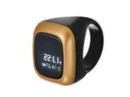 Ferramenta De Contagem Digital De 18mm Com Tela Oled Alertas Vibratórios Dispositivo De Contagem Conveniente Abs Para Atletas Idosos Claret