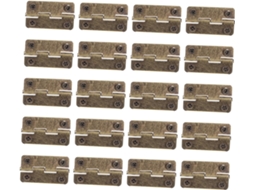 Conjunto De 50 Pequenas Com Ferro Em Para Móveis E Caixas Madeira.