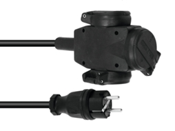 Extensão PSSO Extension 3x2.5 (3 Tomadas - 15 m)
