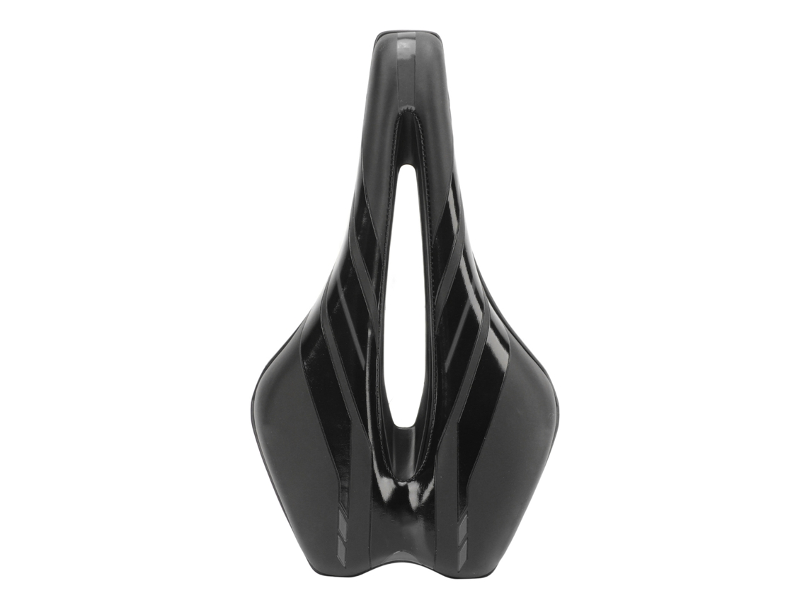 Assento de bicicleta de montanha Mali, almofada macia, vazada, respirável, de baixo retorno, equipamento de ciclismo, preto, universal.