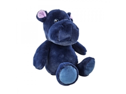 Fronha De Pelúcia De 25 Cm + Saqueta De Lavanda - Hippopotamus
