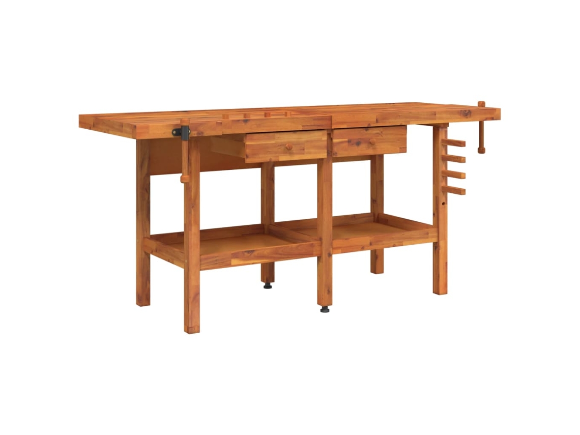 Workbench, Workbenches Vidaxl Marrom Madeira De Acácia (n/a)