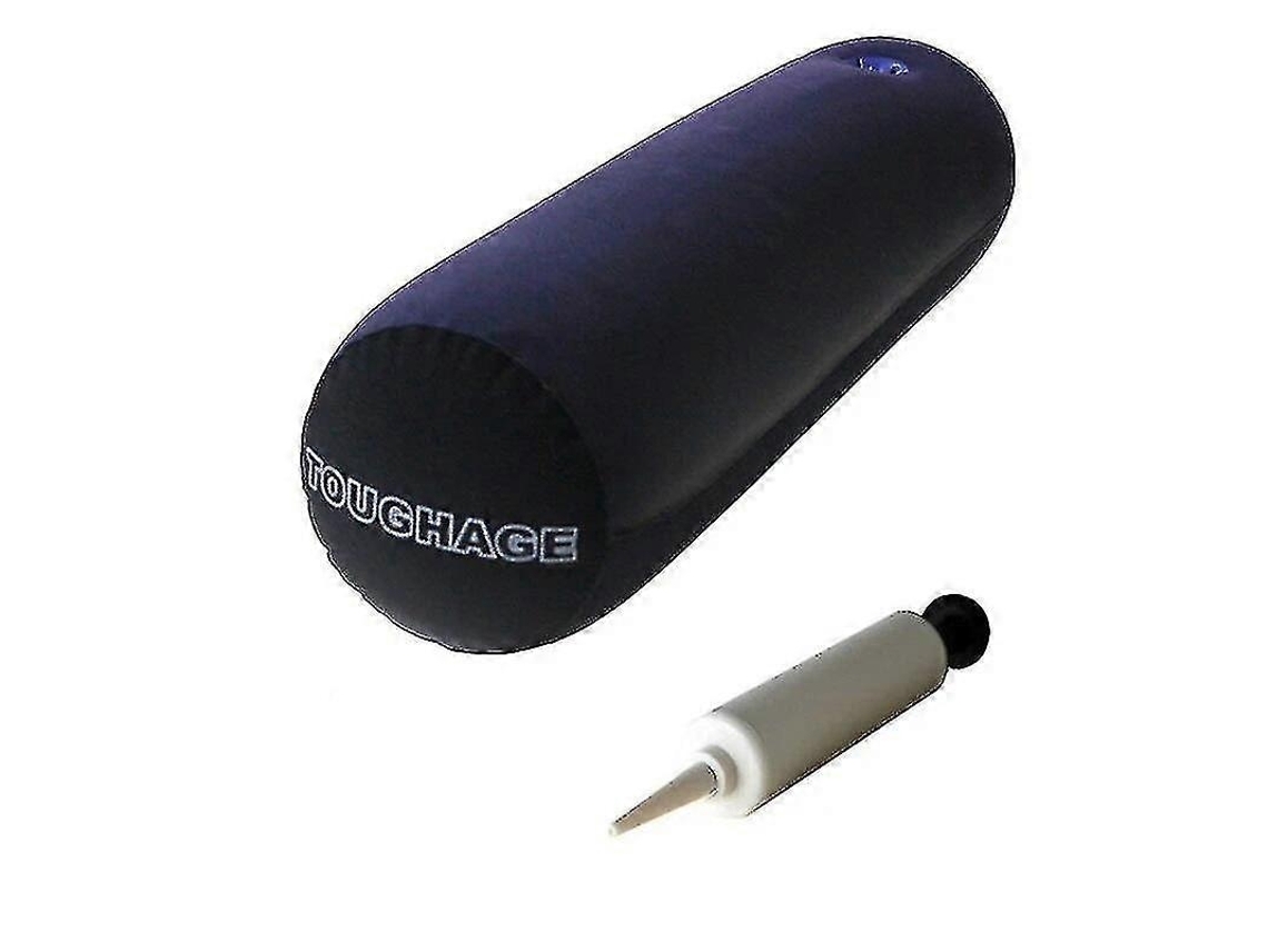 Travesseiro Inflável Multifuncional Para Corpo Longo, Lombar, Perna, Ioga, Suporte Para Posições De Viagem, Almofada De Ar Com Bomba Manual De Plástic