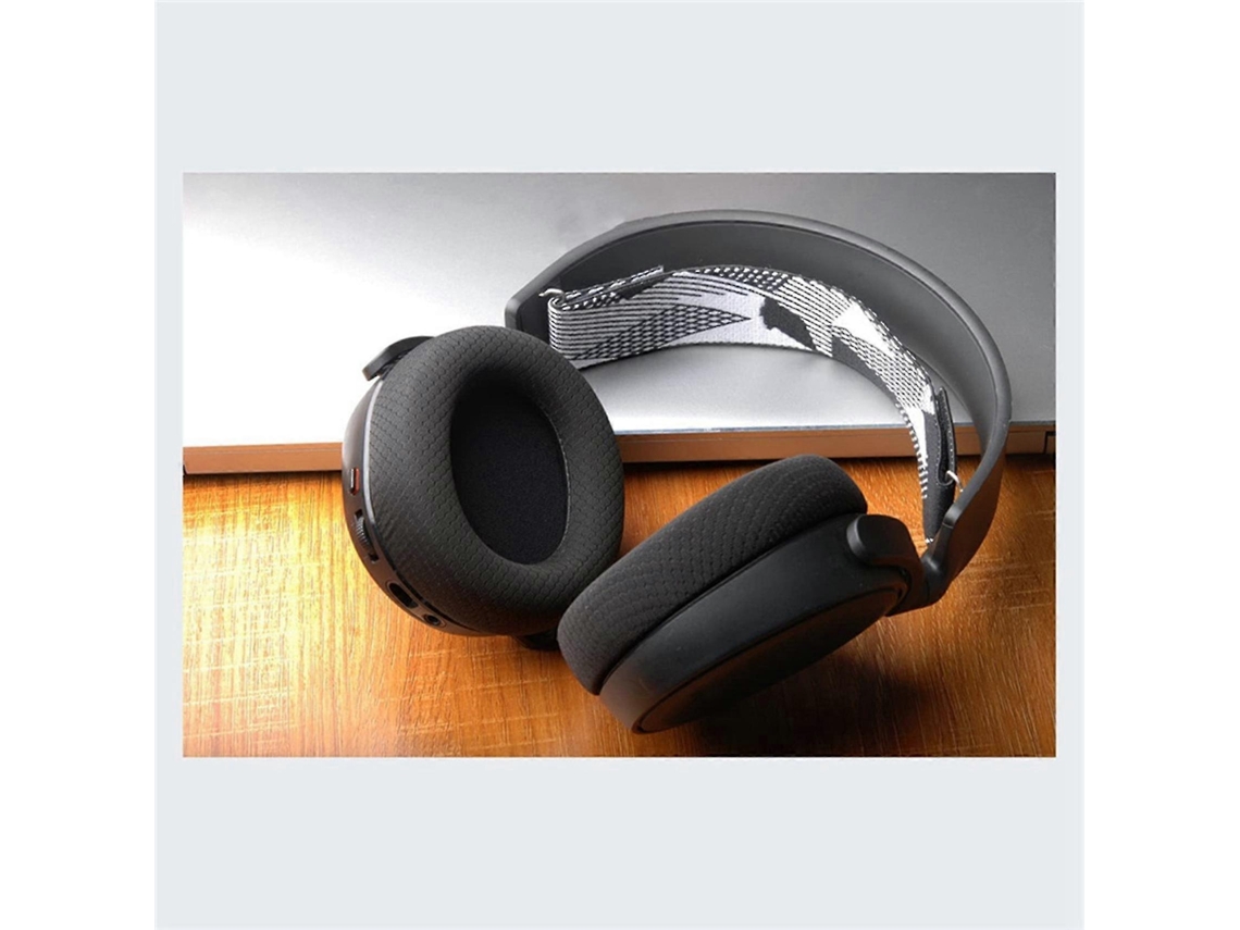 Fones de ouvido de proteção Lurelia para usuários sem Fios, compatíveis com Steelseries Arctis 1/3/5/7/7x/9/9x/pro Xbox, em espuma viscoelástica e tecido respirável.