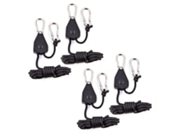 Fivela de Corda Ajustável para Camping 4pcs 2m