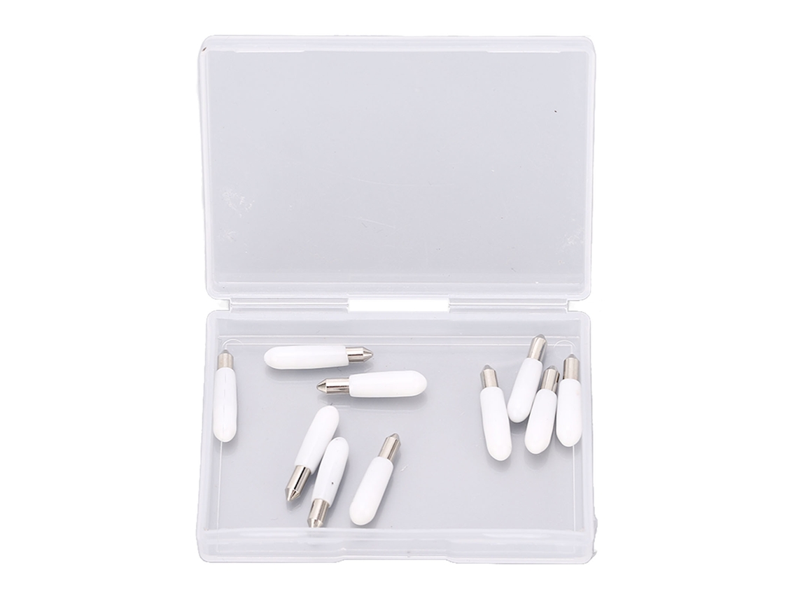 Conjunto De 10 Lâminas De Aço Ligas De 45° Com Ponta Afiada Da Laxiscreed Para Diy E Substituição