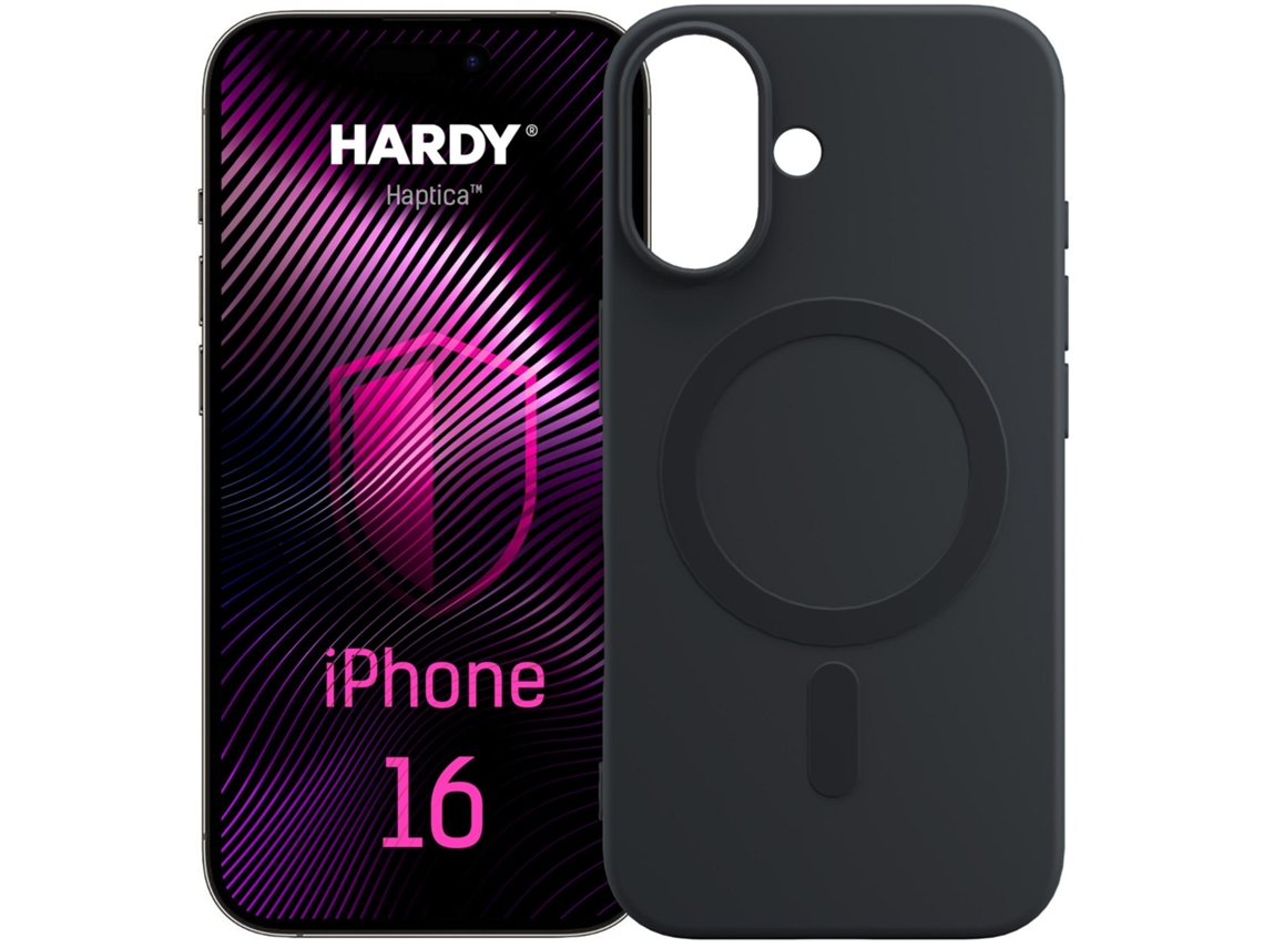 Capa Apple Iphone 16 3mk Hardy Haptica Magcase Transparente