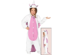 Fato de Menina DISFRAZZES Pijama Unicórnio Rosa (Tam: 3 a 4 anos)