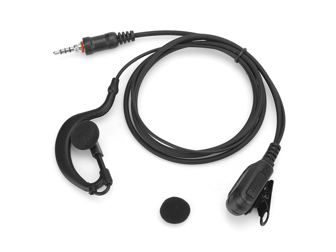 Aetheria fone de Ouvido com Gancho para Orelha Impermeável Headset para Rádio Bidirecional Icom Ic m33/m25/m34