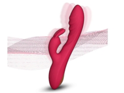 Vibrador De Massagem De Silicone Macio Com Motores Potentes Duplos, Recarregável Por Usb, Com 12 Modos Para Aliviar Dores E Tensões Musculares