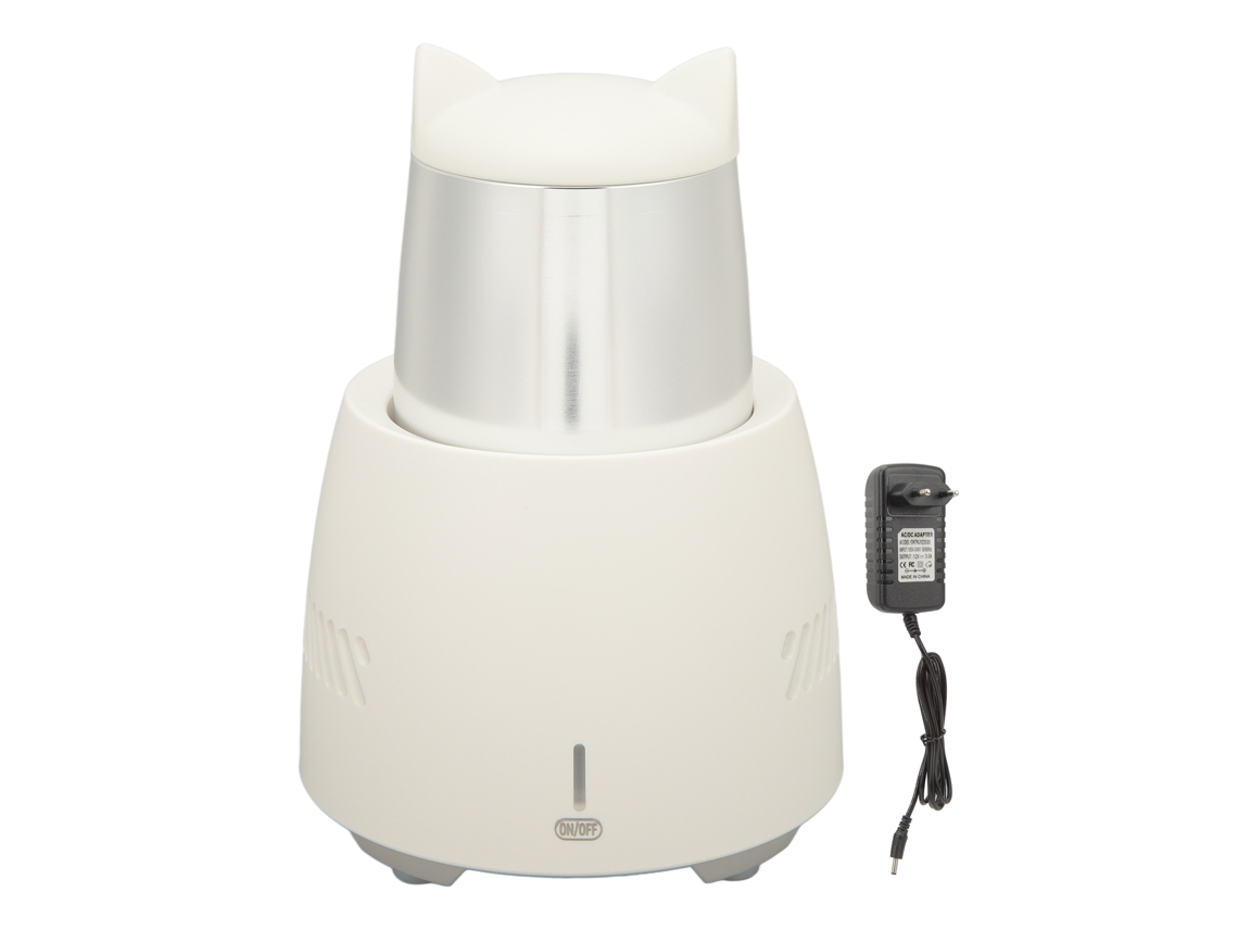 Mini Refrigerador Portátil De 350 Ml, Refrigerador Elétrico Para Bebidas De Verão, Para Trabalho Doméstico, Branco, 100 240 V, Plugue Ue Aquaforge