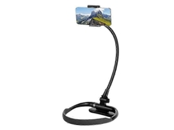 Lurelia Suporte De Guiador Para Bicicleta E Motociclo, Para Câmara De Ação, Rotação 360°, Em Liga De Alumínio, Preto