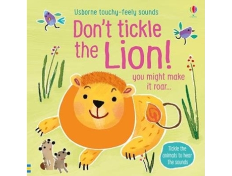 Livro don't tickle the lion! de sam taplin (inglês)