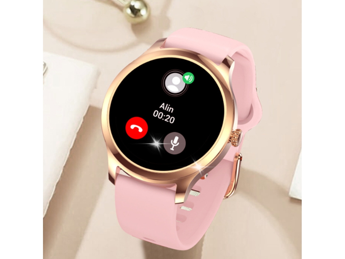 Smart Watch Lw92 Hd Monitor de Frequência Cardíaca com Tela Grande Pedômetro Monitor de Sono Dourado GODTVAGT