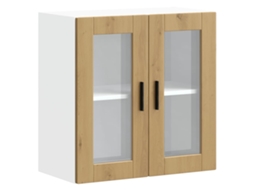 Kitchen Wall Cabinet, Kitchen Wall Cabinets Vidaxl Marrom Madeira Processada (n/a)