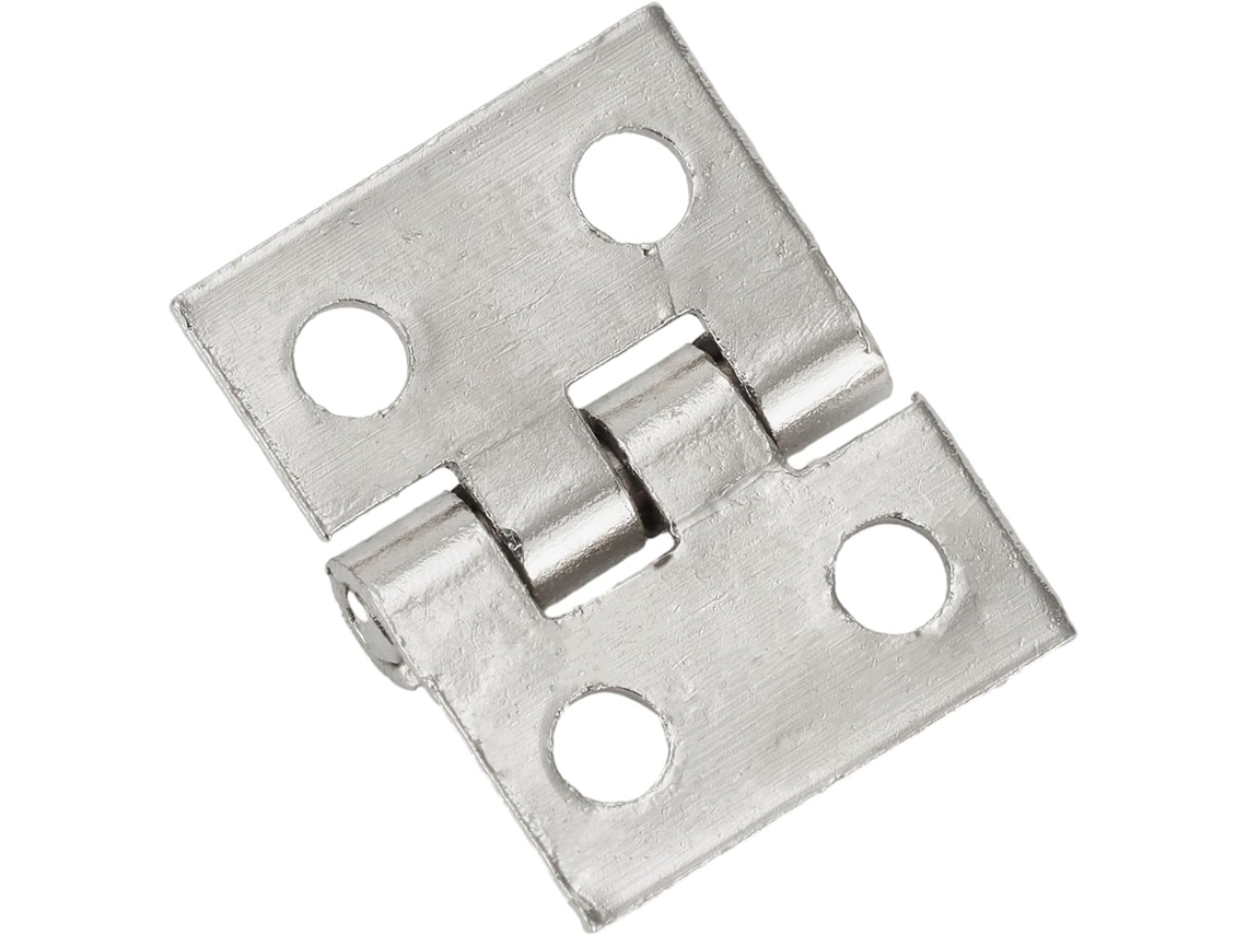 Pacote Com 20 Mini Dobradiças De Latão, 0, 39x 0, 31 Polegadas, Banhadas A Ouro, Para Caixas De Artesanato Pequenas