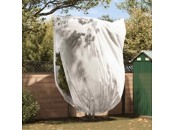 Vidaxl Capas De Fleece Para Proteção Contra Geada Branco 3,5 X 2,5 M