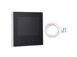 Lurelia Termostato Inteligente Com Comando Remoto Por Aplicativo Wi Fi, Tela Sensível Ao Toque E Cabo De Detecção Externa 100 240 V