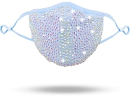 Máscara De Halloween Kunoichi Masquerade Para Mulheres - Máscara De Strass