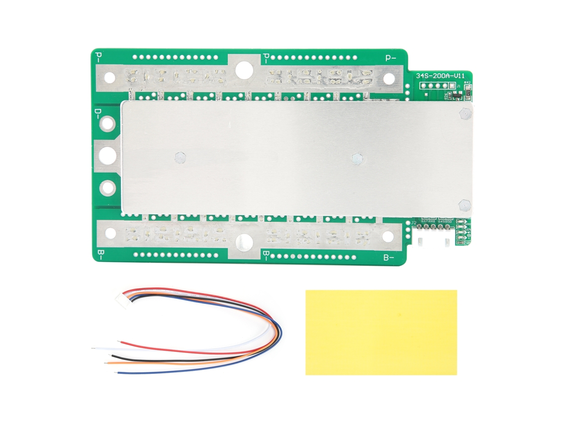 PLACA Mali de proteção de bateria LiFePO4 100A, contra sobrecarga, curto, superaquecimento