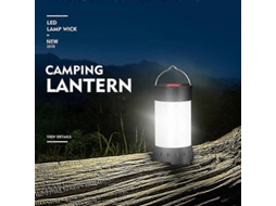 Lanterna De Camping Led, Recarregável E Impermeável Para Suas Aventuras Ao Ar Livre. Olysi Shop