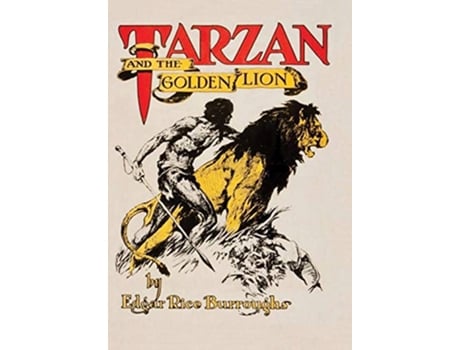 Livro Tarzan and the Golden Lion de Edgar Rice Burroughs (Inglês)