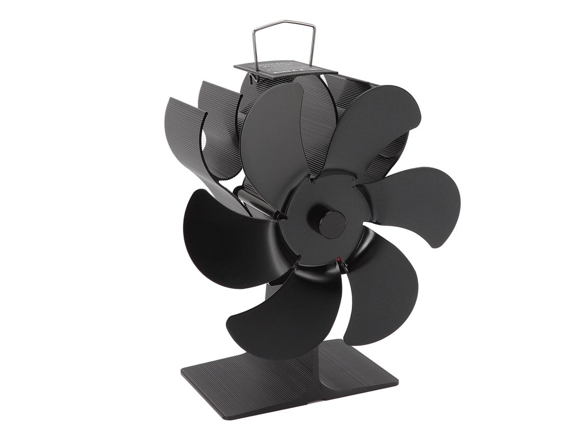 Ventilador de Fogão a Calor com 6 Pás Resistente | S/MARCA