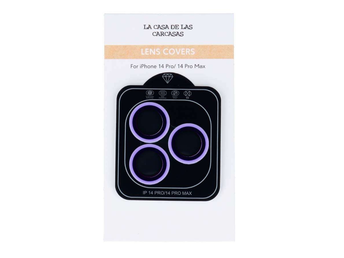 Protetor de Lente Fluorescente Malva para iPhone 13 Pro Max LA CASA DE LAS CARCASAS