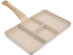 Multifuncional Antiaderente De Alumínio Para Ovos E Bifes, Ergonômica E Fácil De Limpar, Ideal Para O Café Da Manhã E Gokoco