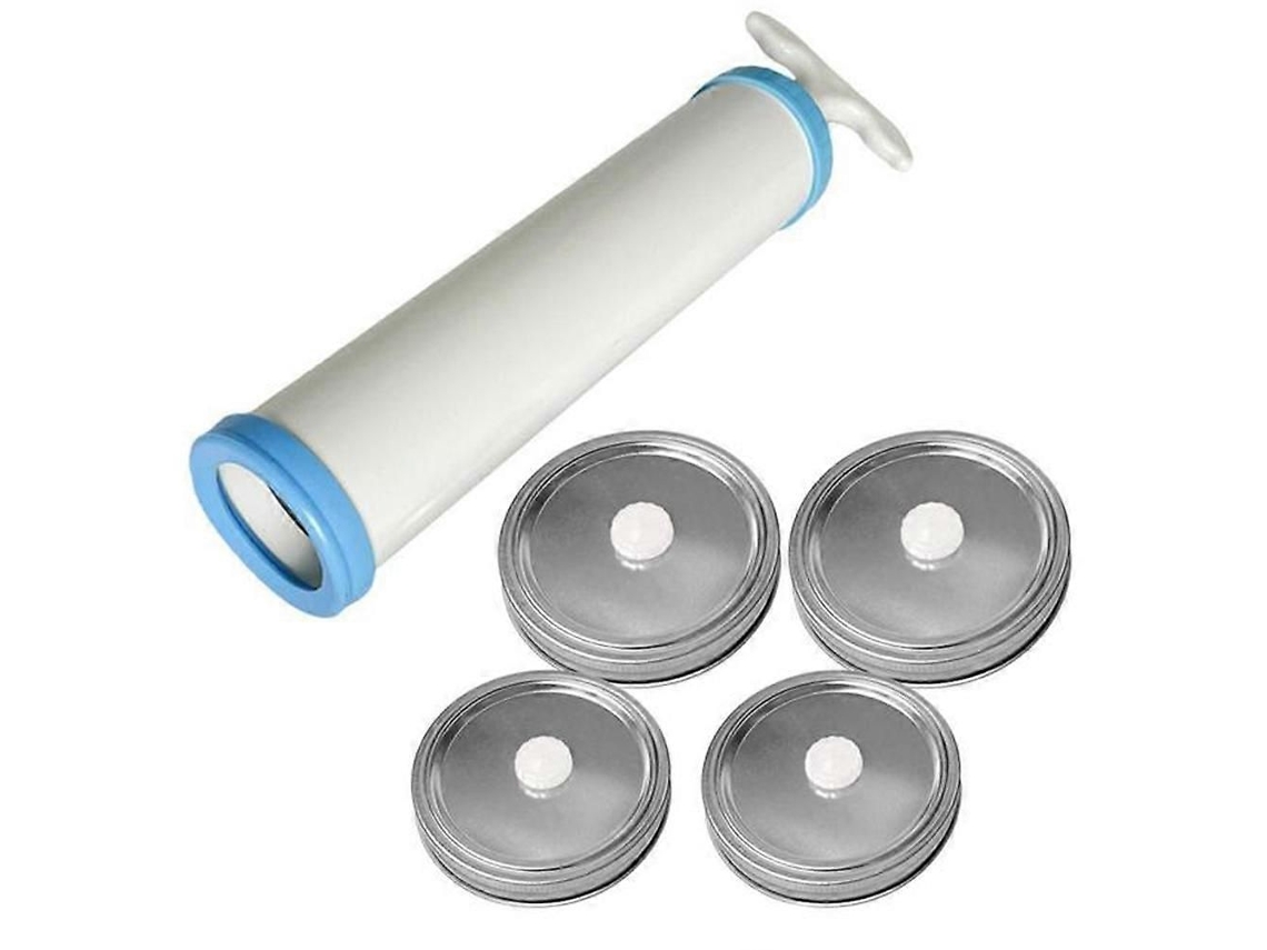 Conjunto de garrafas térmicas para conservas, bomba de vedação portátil, garrafas térmicas a vácuo.