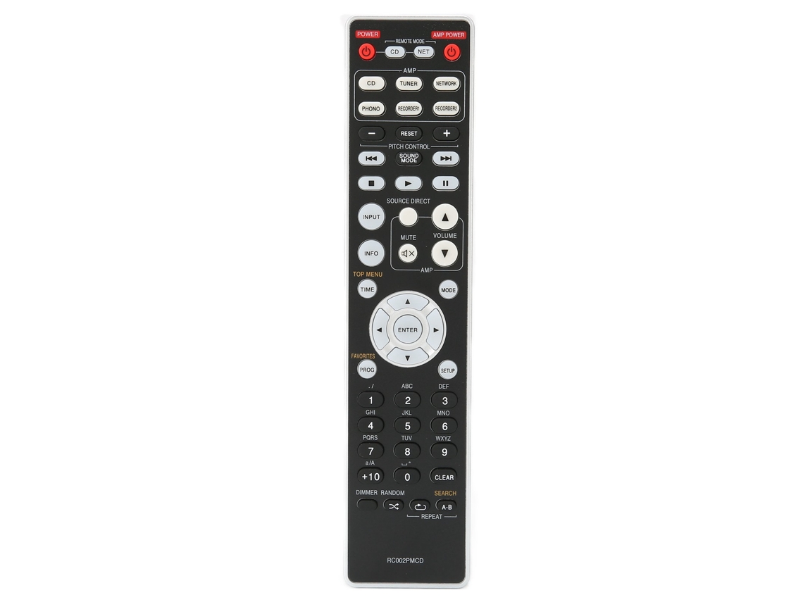 Aetheria controle Remoto Substituto Rc002pmcd para Marantz Cd5005 Pm5005 Novo