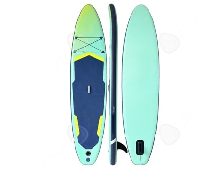 C Prancha De Surf 335 X 81 X 15 Cm Numerosos Acessórios, Tampão Antiderrapante Em Eva, Fácil De Guardar, Alças De Qualidade Superior. Confozen