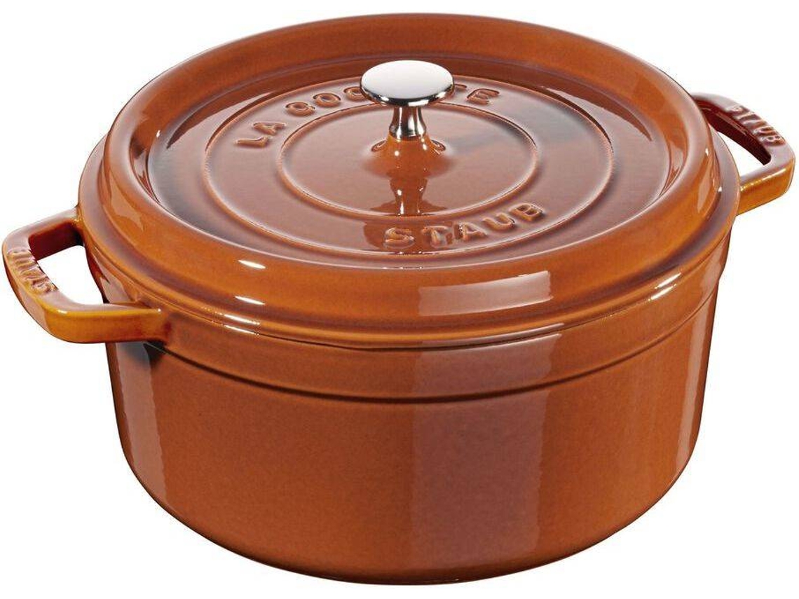 Caçarola STAUB (Castanho - Ferro Fundido - 26 cm)