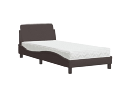Bed, Beds Vidaxl Marrom Tecido (90 X 190 Cm)