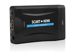 Conversor Scart para Hdmi Adaptador Scart para Hdmi Conversor de Áudio e Vídeo Suporte para Saída Hdmi 720-1080P para 3 AUCUNE