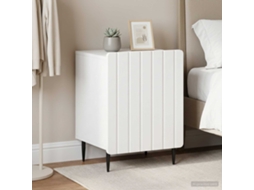 Vidaxl Armário De Cabeceira 2 Pcs Branco 43 X 34,5 X 52 Cm